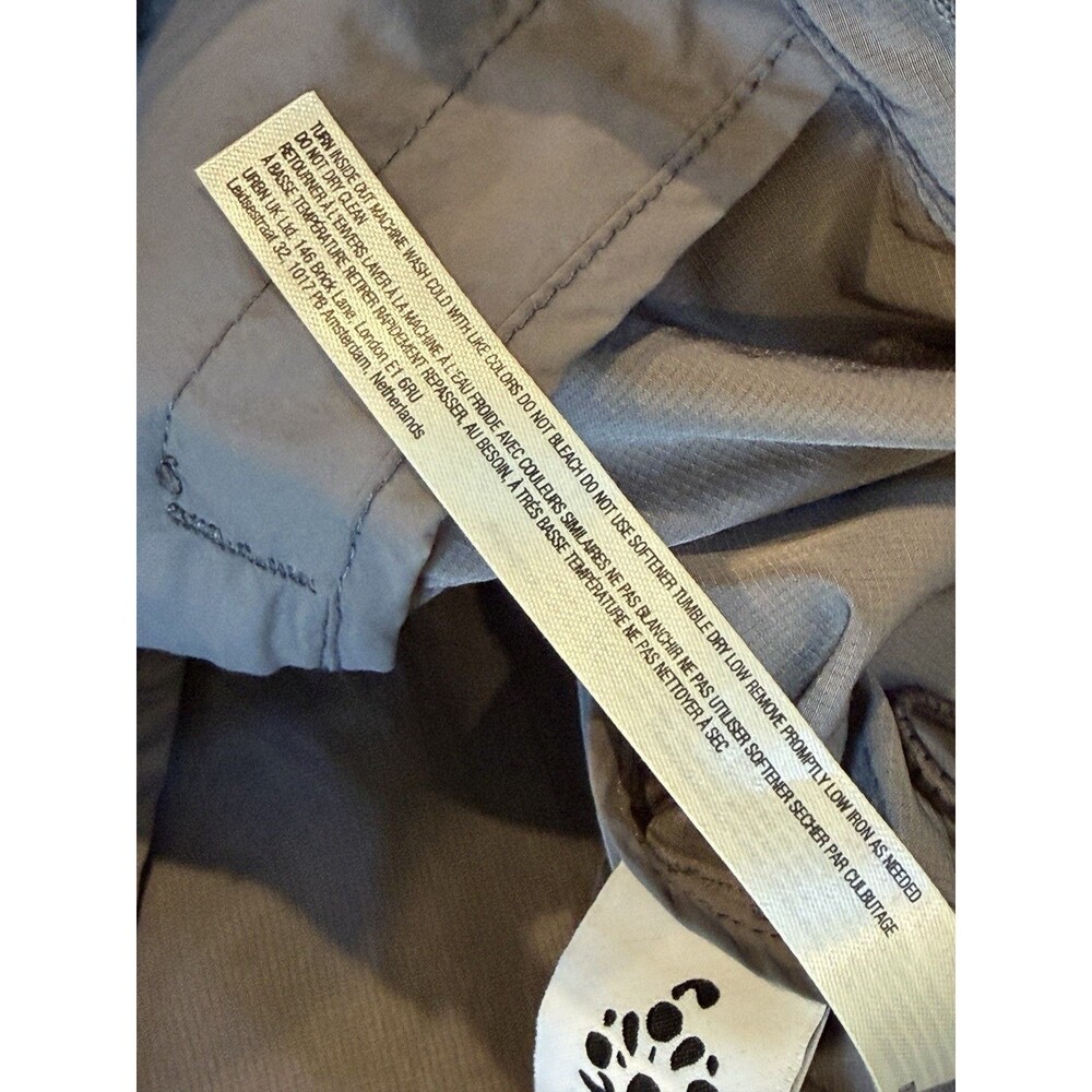 Free People Movement Peace Out Outer Shell Jacket Women’s Size S Gunmetal Gray - Picture 11 of 14